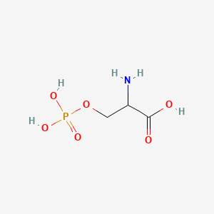 Chemical structure of DL-O-Phosphoserine
