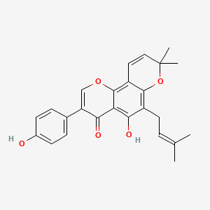 Chemical structure of Osajin