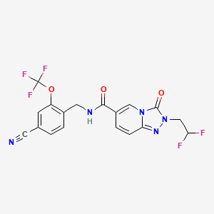 Chemical structure of Soluble epoxide hydrolase inhibitor