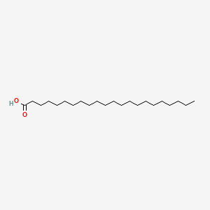 Chemical structure of Docosanoic acid