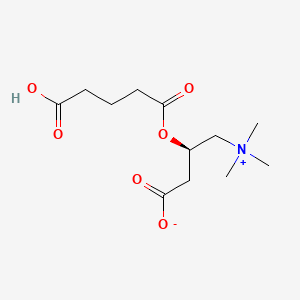 Chemical structure of Glutarylcarnitine