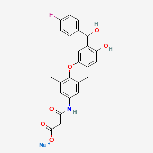 Chemical structure of KAT681 (T0681)