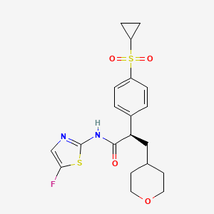 Chemical structure of PSN-GK1