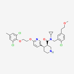 Chemical structure of ACT 178882