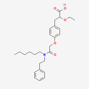 Chemical structure of PPARα-MO-1