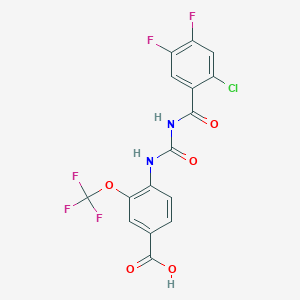Chemical structure of AVE5688