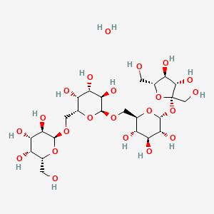 Chemical structure of Stachyose tetrahydrate
