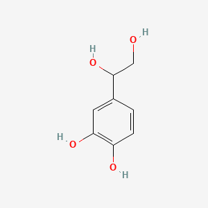 Chemical structure of 3,4-Dihydroxyphenylethyleneglycol