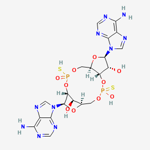 Chemical structure of ADU-S100 (ML RR-S2 CDA)