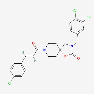 Chemical structure of GSK682753A