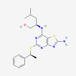 Chemical structure of AZD8797