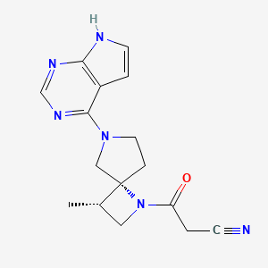 Chemical structure of Delgocitinib