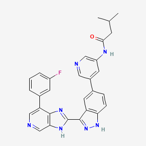 Chemical structure of Lorecivivint