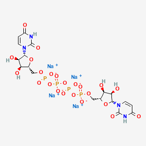 Chemical structure of Diquafosol Tetrasodium