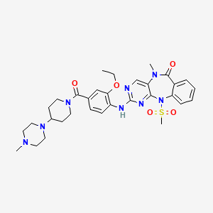 Chemical structure of AX-15836