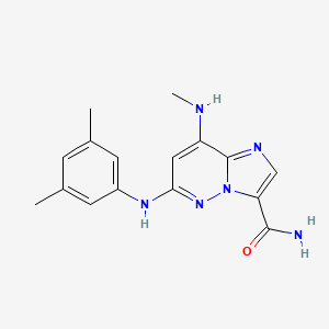 Chemical structure of TYK2-IN-2