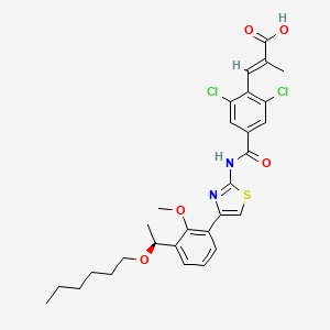 Chemical structure of Lusutrombopag