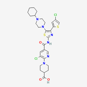 Chemical structure of Avatrombopag