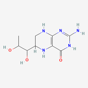 Chemical structure of Tetrahydrobiopterin