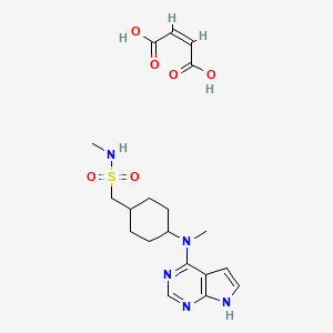 Chemical structure of Oclacitinib Maleate