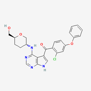 Chemical structure of ARQ 531