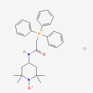 Chemical structure of MitoTEMPO