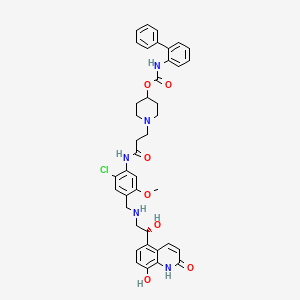Chemical structure of Batefenterol