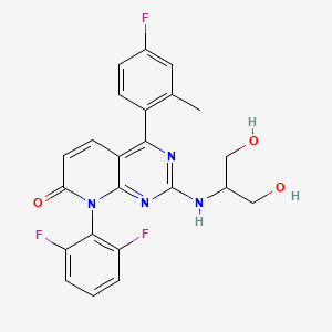 Chemical structure of Dilmapimod