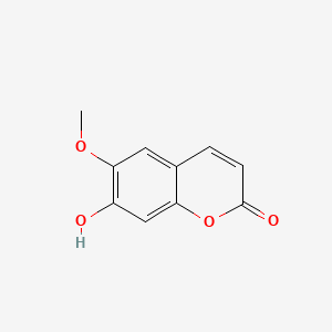 Chemical structure of Scopoletin