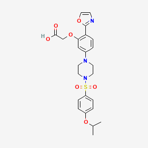 Chemical structure of Asapiprant