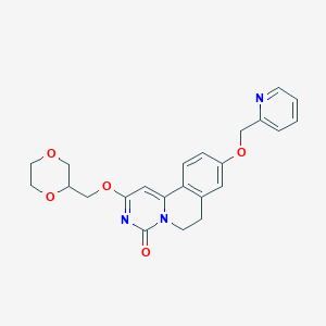 Chemical structure of GPR84 antagonist 8
