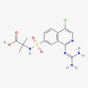 Chemical structure of UK-371804