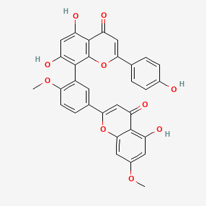 Chemical structure of Ginkgetin
