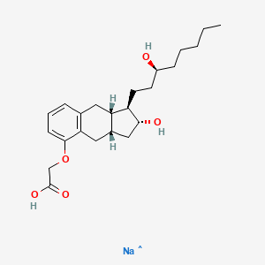 Chemical structure of Treprostinil Sodium