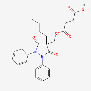 Chemical structure of Suxibuzone