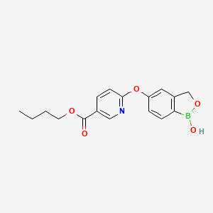 Chemical structure of AN3199
