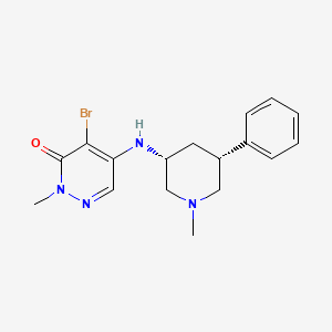 Chemical structure of GSK 4027