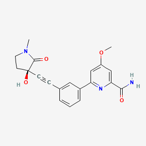 Chemical structure of NIK SMI1