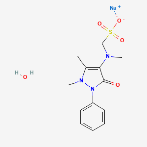 Chemical structure of Sulpyrine