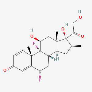 Chemical structure of Diflorasone