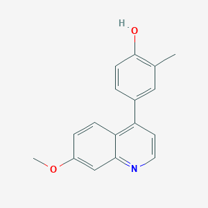 Chemical structure of CU-CPT-9a