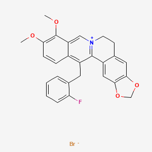 Chemical structure of KRN2 bromide