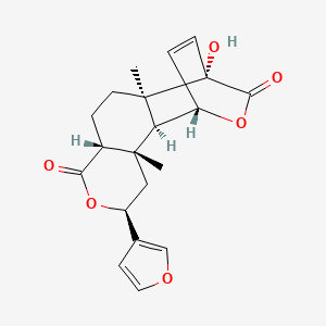 Chemical structure of Columbin