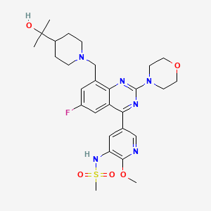 Chemical structure of PI3Kδ-IN-2
