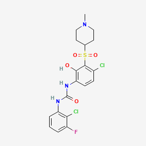 Chemical structure of CXCR2-IN-1