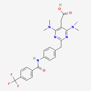 Chemical structure of BI-671800