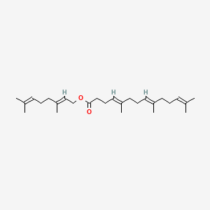 Chemical structure of Gefarnate