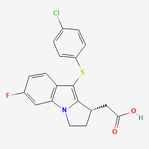Chemical structure of L 888607