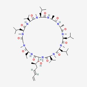 Chemical structure of Voclosporin