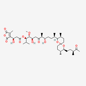 Chemical structure of Tautomycin